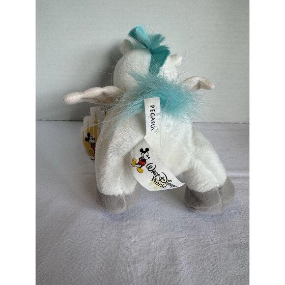 Nwt Walt Disney World Theme Park HERCULES Pegasus Baby Pony Horse Plush Toy Rare - Picture 5 of 6